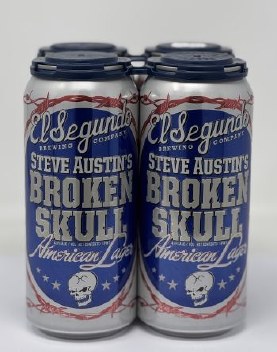 El Segundo Brewing Co./Steve Austin Broken Skull Lager